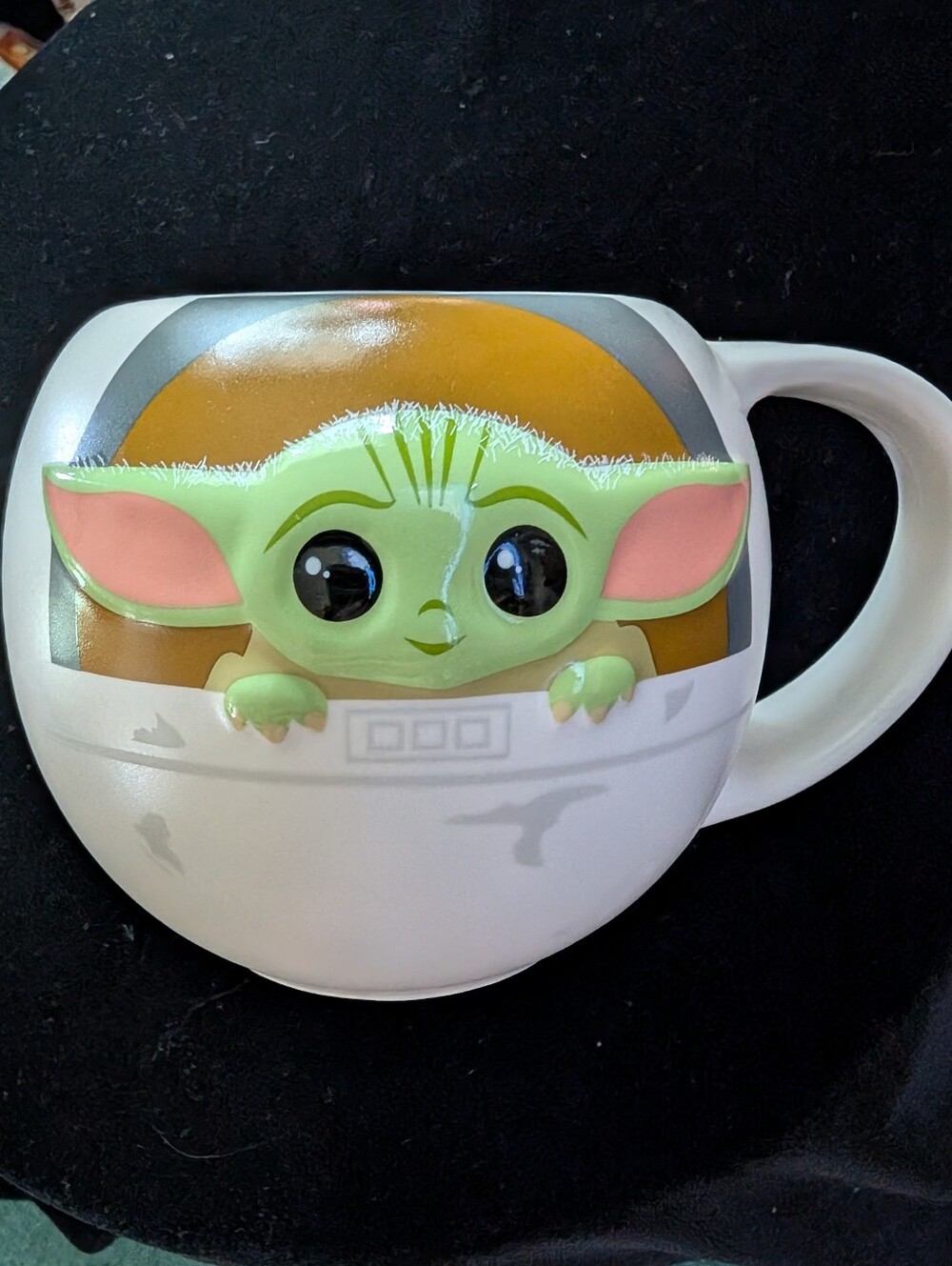 The Child Ceramic Mug - Green Baby Yoda Kids Toy Mug
